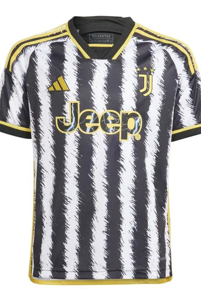 Juniorský fotbalový dres adidas Juventus černobílý