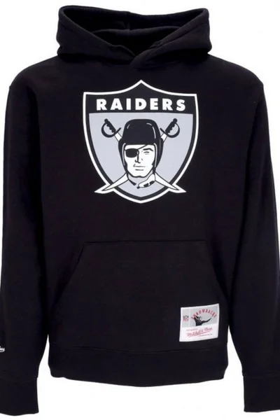 Mitchell & Ness Pánská Mikina NFL Oakland Raiders Logo Hoody