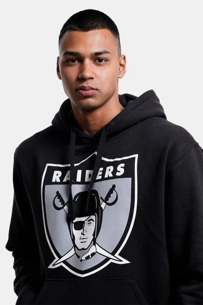 Mitchell & Ness Pánská Mikina NFL Oakland Raiders Logo Hoody