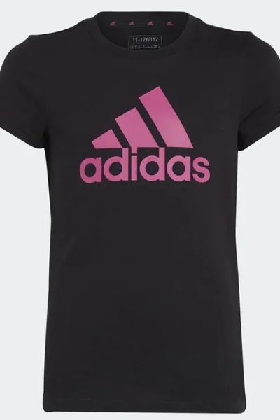 Adidas Dětské tričko s velkým logem - Dívčí
