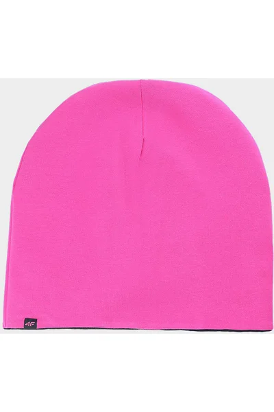 Dětská beanie čepice oboustranná 4F