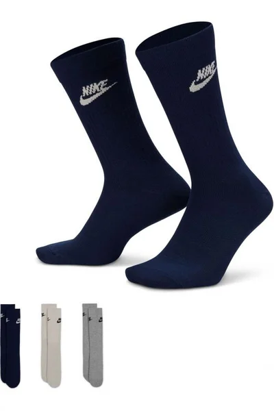 Černé sportovní ponožky Nike Everyday Essentials - 3 páry