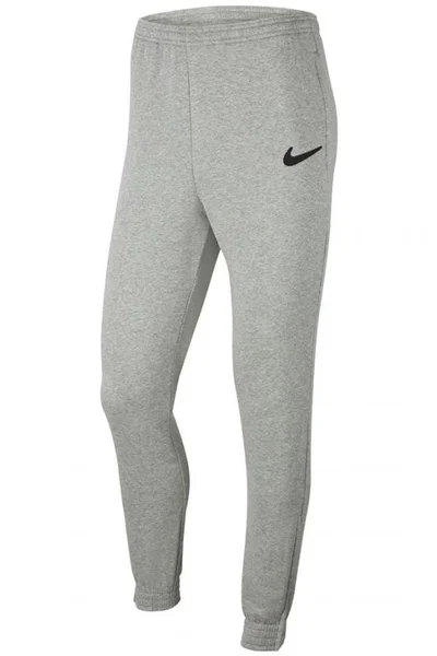 Juniorské šedé fleecové kalhoty Nike Park 20 CW6909-063