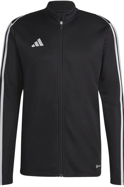 Černobílá pánská tréninková mikina Adidas