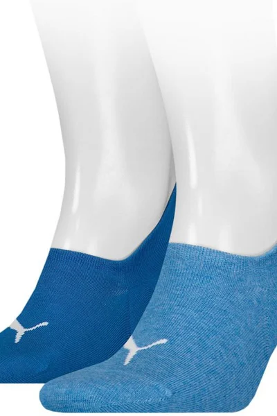 Sportovní ponožky Puma Footie - modrá - unisex - 2ks