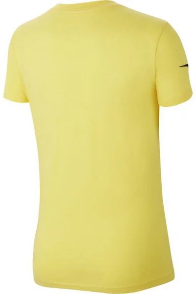 Žluté dámské tričko Nike Park 20 W CZ0903-719