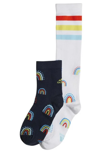 Sportovní ponožky Rainbow od ADIDAS (sada 2 párů)