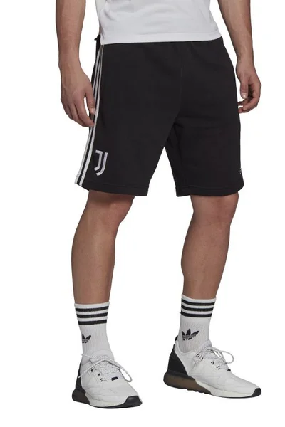 Černé tréninkové pánské šortky Adidas Juventus Turín M GR2918