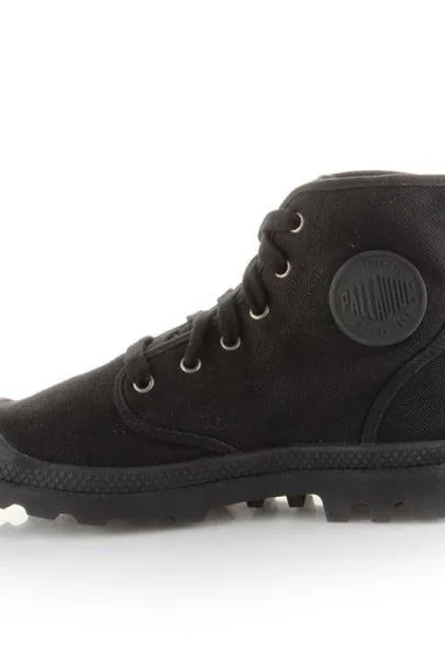 Černé pánské šněrovací boty Palladium Pampa Hi M 02352-060