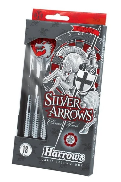 Šipky Harrows Silver Arrows Steeltip