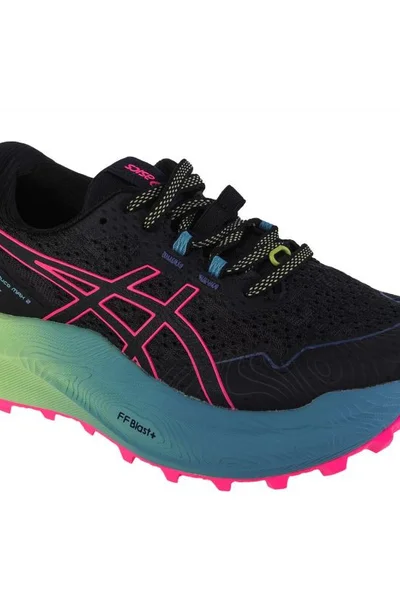 Trailové běžecké boty Asics Trabuco Max 2 W černé pro ženy