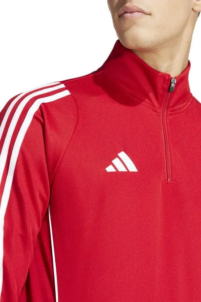 Adidas Pánská Tréninková Mikina Tiro Pro červená