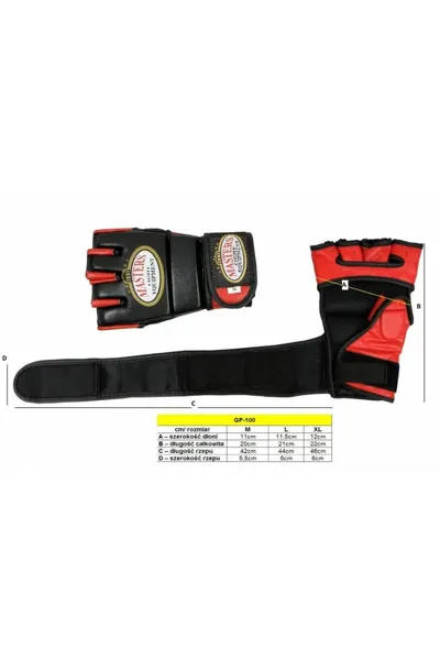 Bojové rukavice Masters GF-100