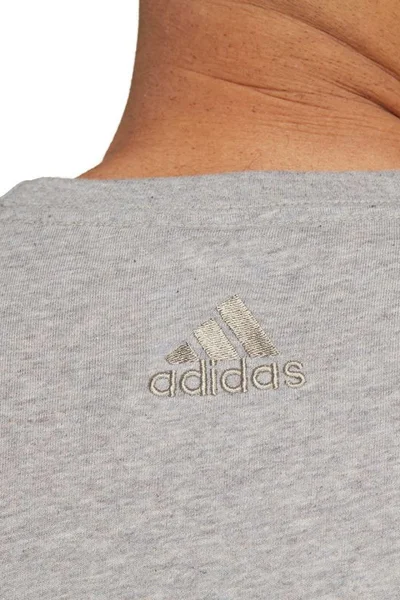 Adidas Pánské Triko Single Jersey Logo Tee Šedé