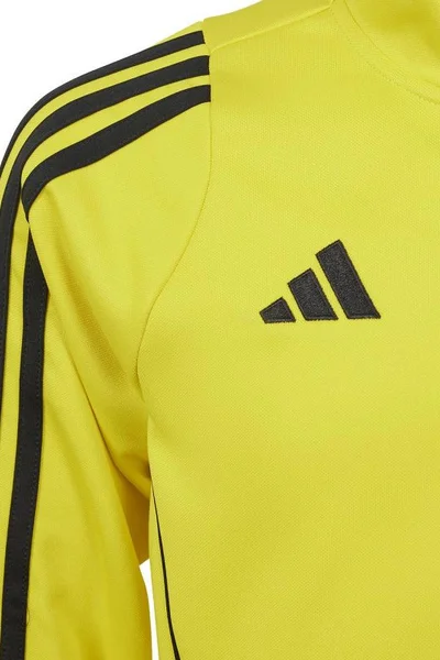 Junior adidas Tiro Training Top - žlutá fotbalová mikina