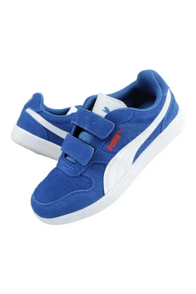 Modré dětské boty Puma Icra Trainer Jr 360756 37