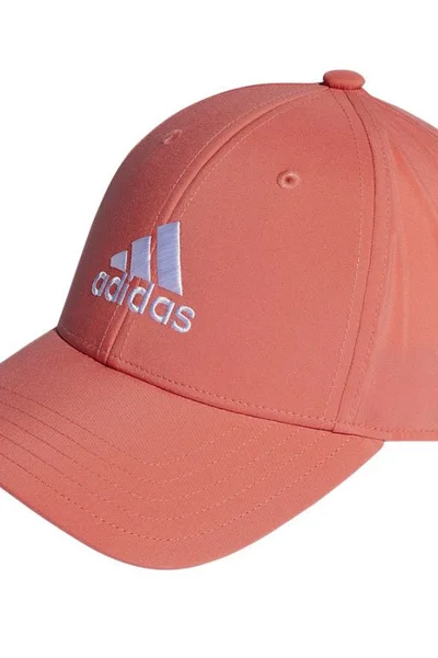 Adidas Oranžová Baseballová Kšiltovka s Logem a Patentkou