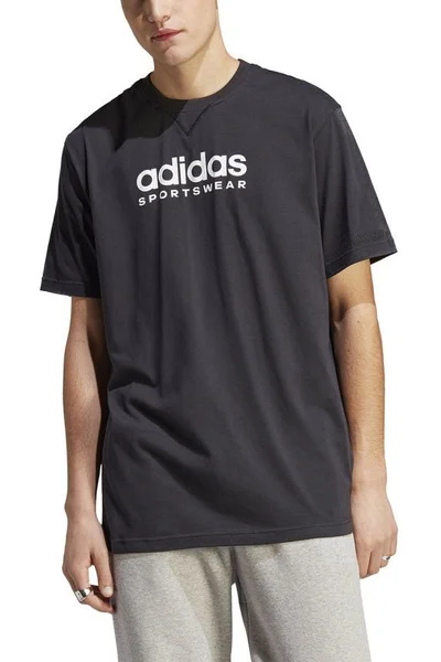 Adidas Pánské Tričko All SZN Graphic Tee s Velkým Nápisem