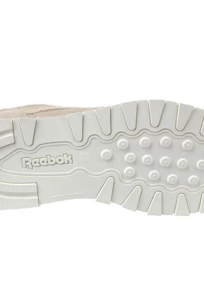 Semišové dětské sportovní boty Reebok Cl Leather Mcc JR CN0000