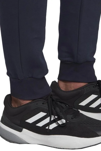 Adidas Essentials Fleece Regular Tapered Cargo kalhoty navy