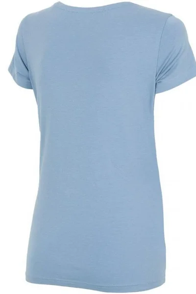 Modré dámské tričko 4F W H4L22 TSD350 32S