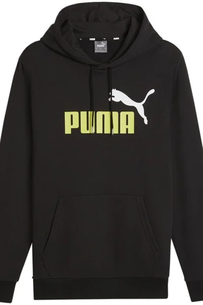 Mikina Puma ESS Big Logo Hoodie Černá pro Muže