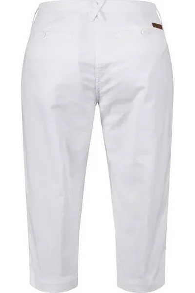 Dámské bílé 3/4 kalhoty Regatta Maleena Capri II 900