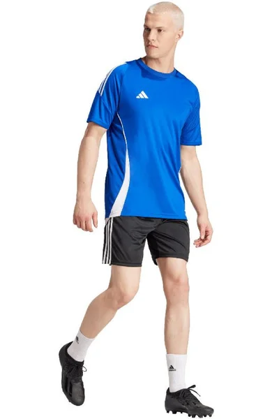 Adidas Pánský Fotbalový Dres Tiro Jersey modrý