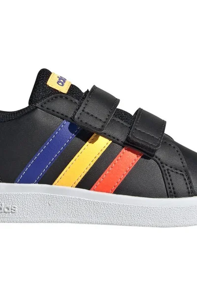 Adidas dětské tenisky Grand Court na suchý zip