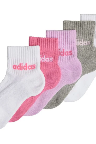 Dětské kotníkové ponožky adidas Linear