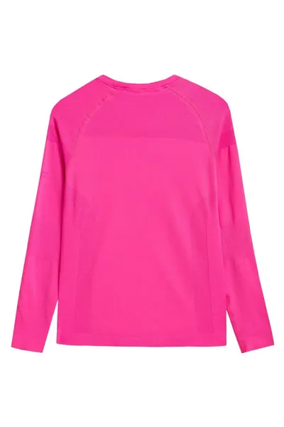 Růžové dámské tričko 4F W H4Z21-BIDB030G 54S