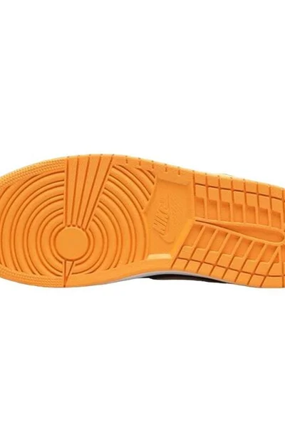 Jordan Air Jordan 1 MID SE M černé oranžové boty NIKE