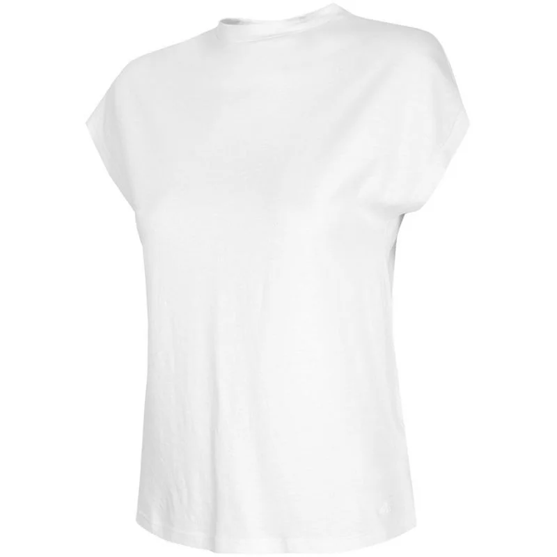 Bílé dámské tričko 4F W H4L21-TSD038 10S