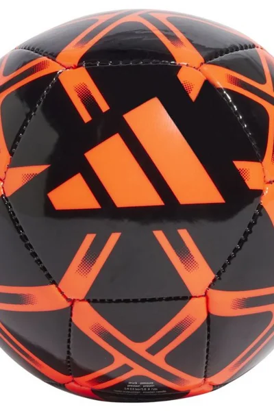 Mini fotbalový míč adidas Starlancer pro triky - černá/oranžová