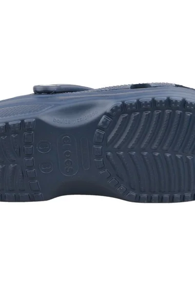 Tmavě modré unisex žabky Crocs Classic