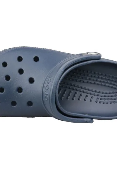 Tmavě modré unisex žabky Crocs Classic