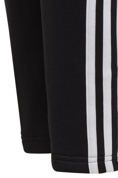 Černé dětské tepláky Adidas D2M 3 Stripes Pant Jr GN1464