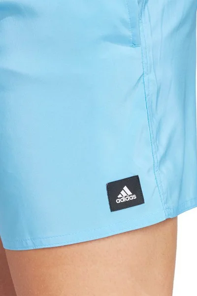 Plavecké šortky adidas Solid CLX klasik - modré