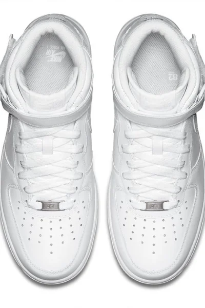 Nike Air Force 1 Mid '07 M CW2289 - Bílé pánské tenisky