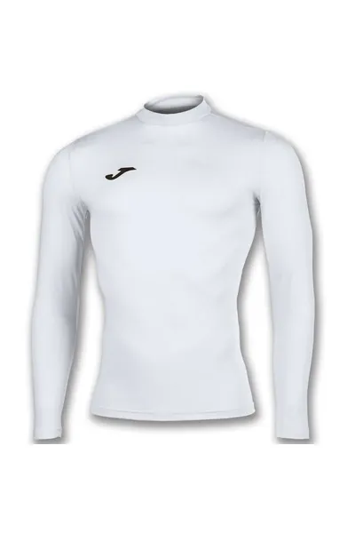 Bílé kompresní tričko s dlouhým rukávem Joma Camiseta Brama Academy 101018.200