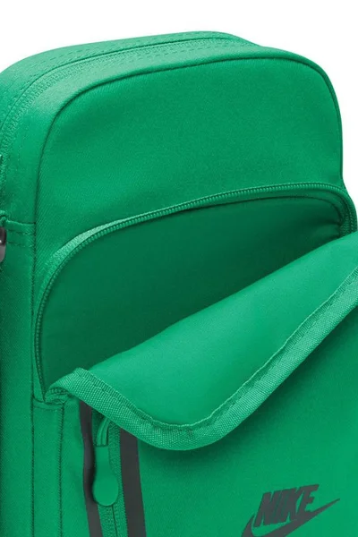 NIKE zelená premium taška s vnějšími kapsami na zip