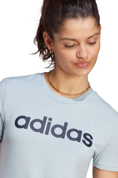 Adidas Dámské Tričko Slim Logo Tee S Krátkým Rukávem