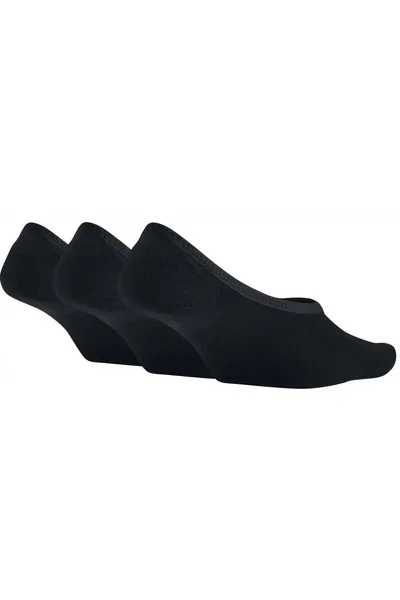 Černé nízké ponožky Nike No-Show 3pack SX4863-010