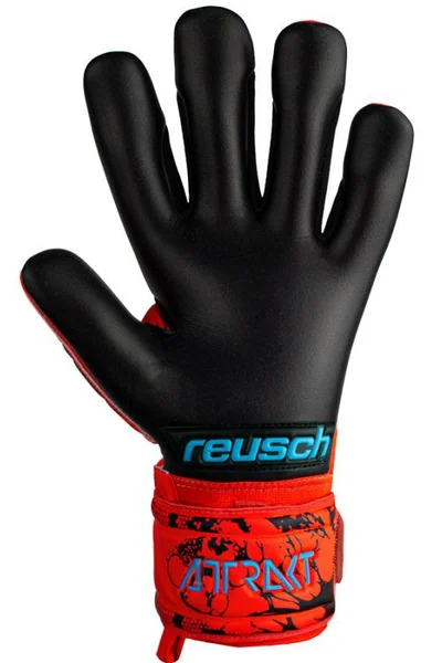 Reusch Grip Evolution M červeno-černé brankářské rukavice