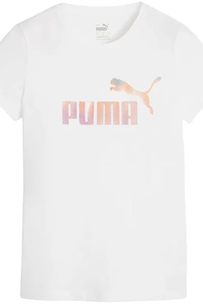 Puma ESS+ Summer Daze Dámské Tričko Bílá