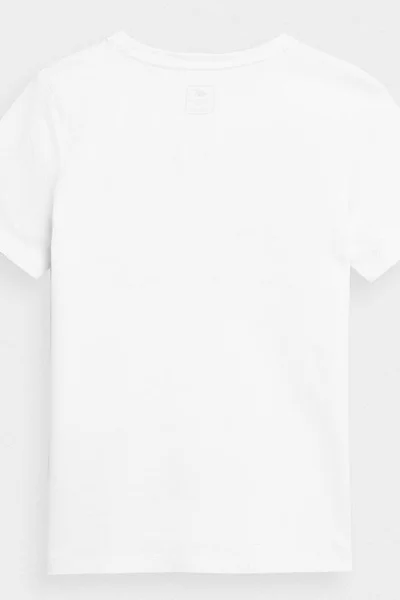 4F Chlapecké Tričko s Krátkým Rukávem - Klasický Design