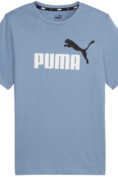 Puma Pánské Logo Tričko ESS+ Dlouhý Rukáv