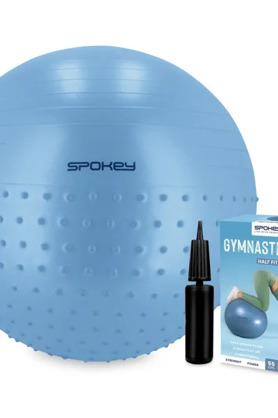 Masážní gymnastický míč Spokey Half Fit s Anti-Burst