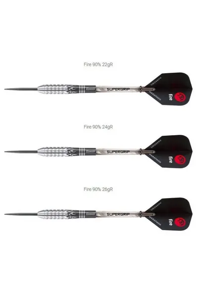 Hrací šipky Harrows Fire 90% Steeltip HS-TNK-000013097