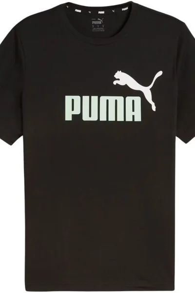 Puma Logo Tee Pánské Tričko - Krátký Rukáv